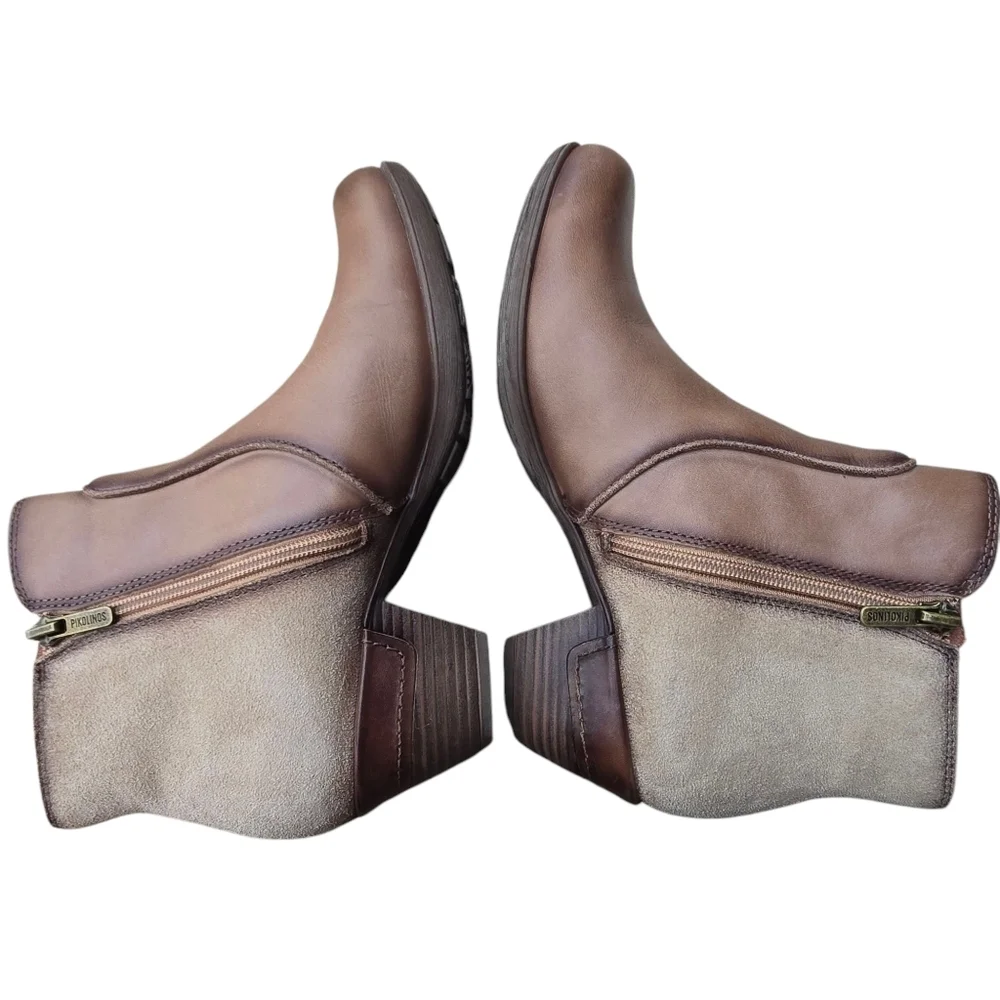 Pikolinos Rotterdam 902 Leather Booties, Size 39 - Picture 5 of 10